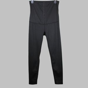 Tummy Control Corset Leggings in Black Women's Size 3XL